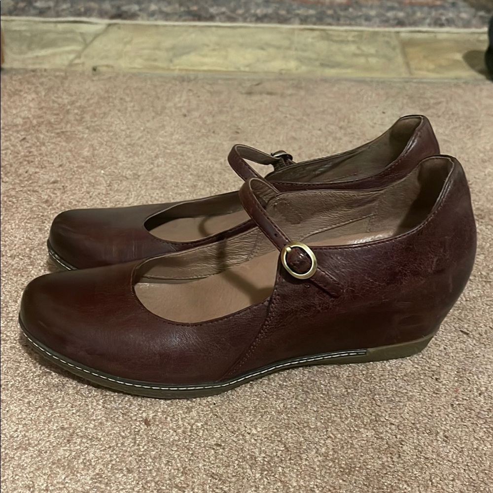 Dansko Wedge Mary Jane size 40